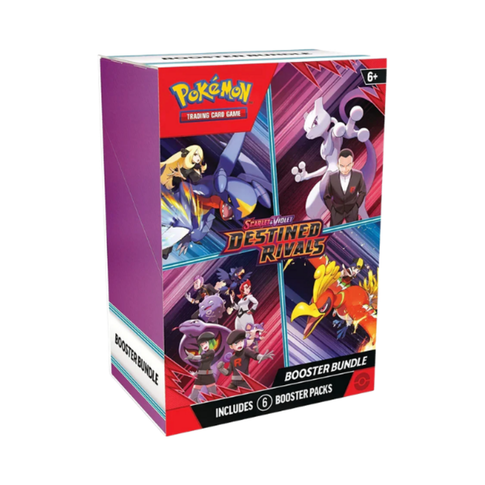 Pokémon TCG: Destined Rivals Booster Bundle (6 Packs) – English