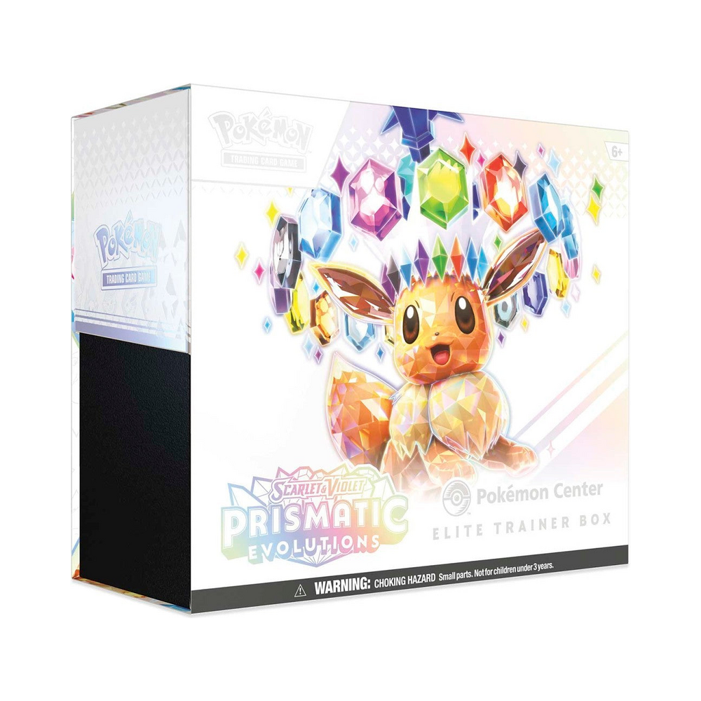 Prismatic Evolutions Pokémon Center Elite Trainer Box – English