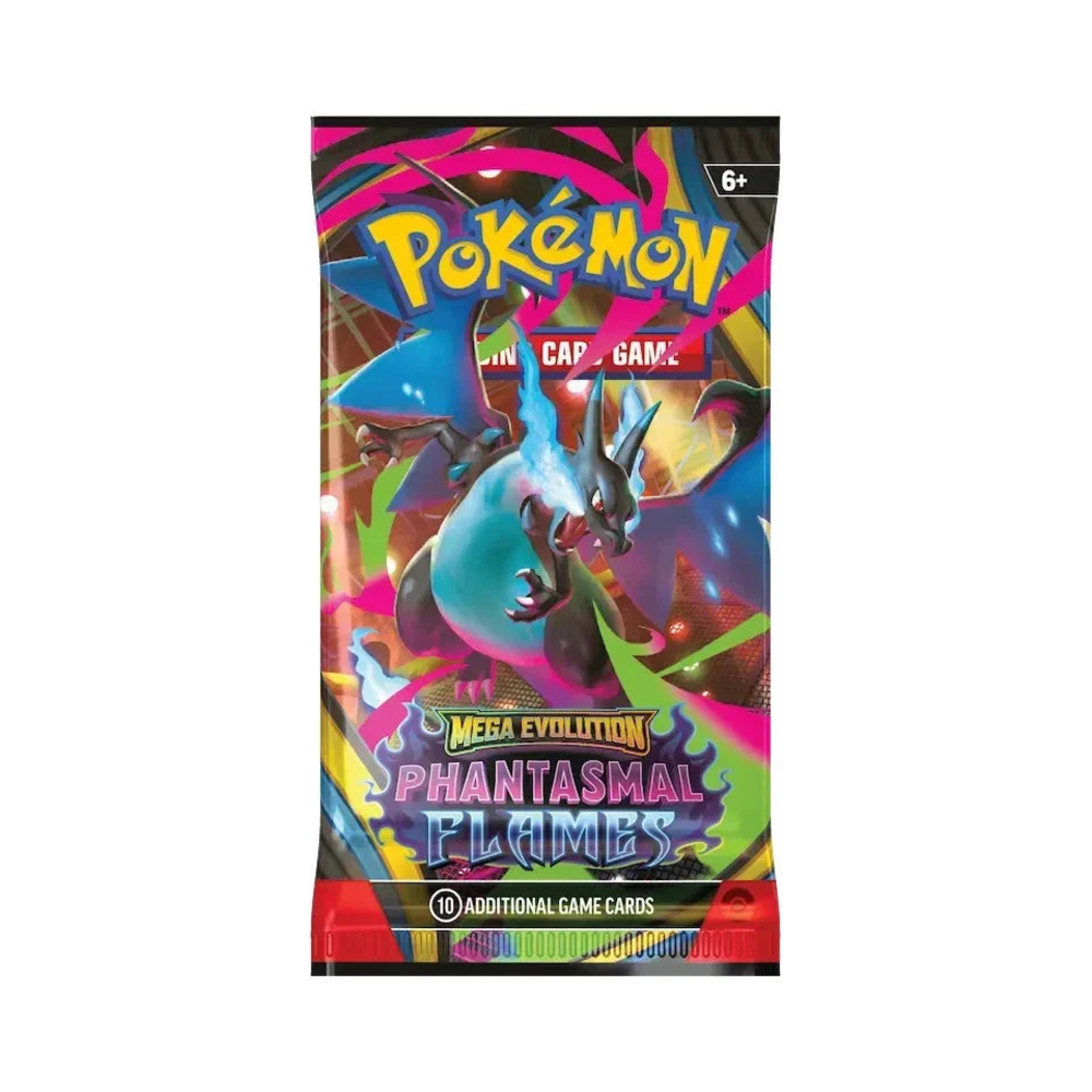 Pokémon TCG: Phantasmal Flames Booster Pack – English (Single Pack)