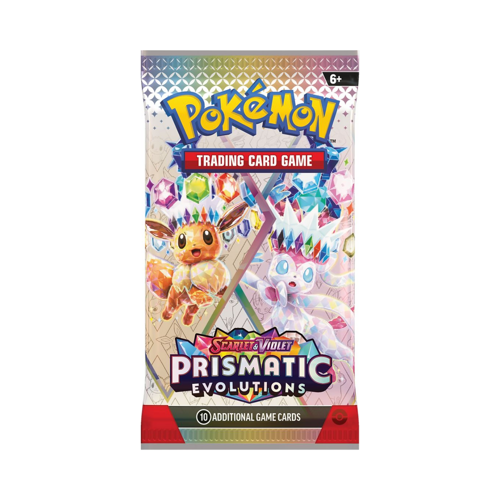 Pokémon TCG: Prismatic Evolutions Booster Pack – English (Single Pack)