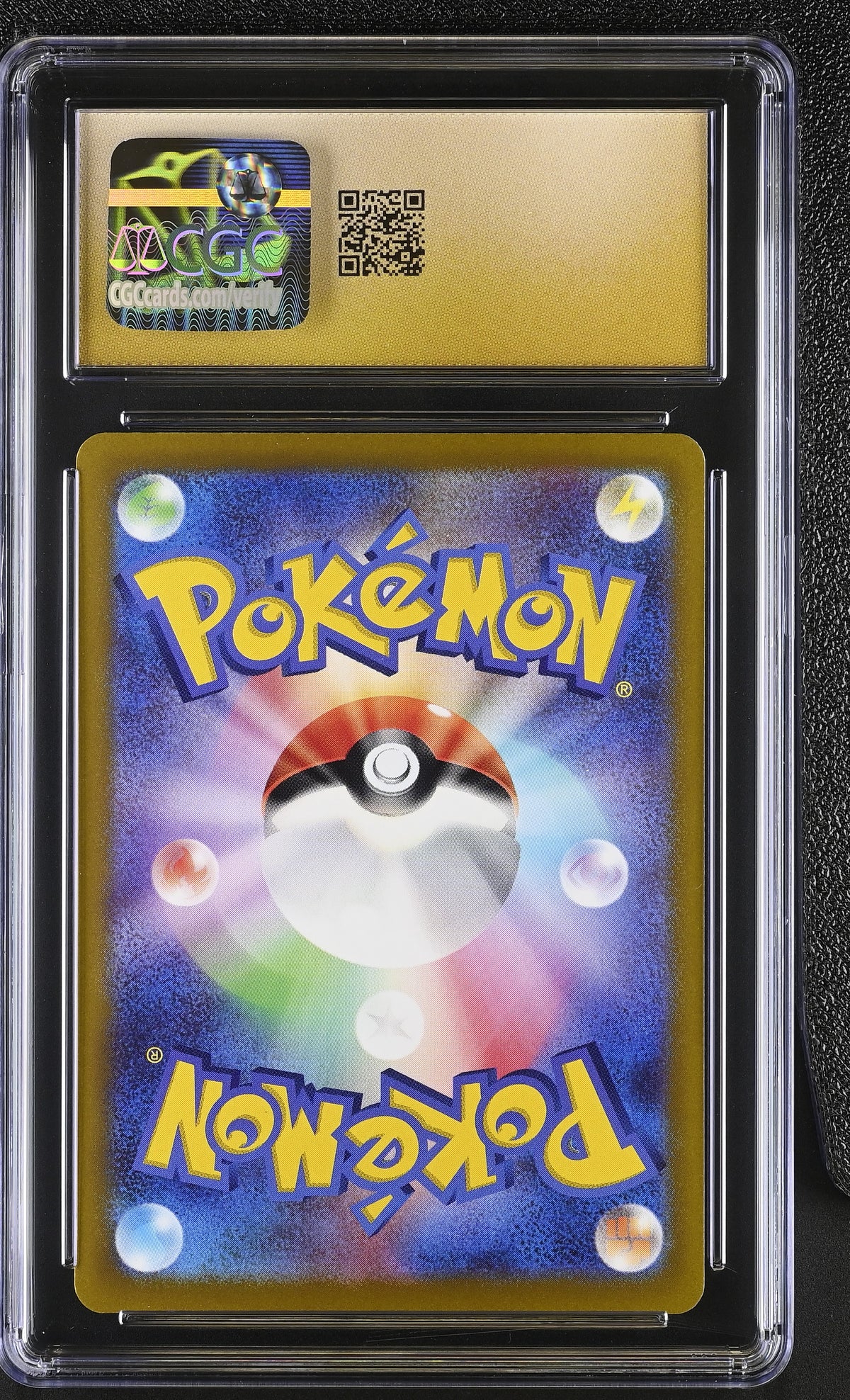 Pikachu 001/SV-P CGC Pristine 10 certificate 6068140096 back
