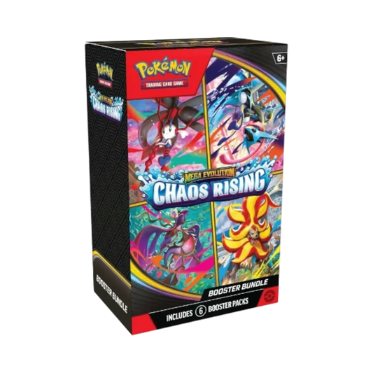 Pokémon TCG: Chaos Rising Booster Bundle (6 Packs) – English