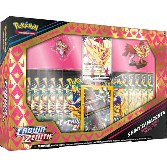 Crown Zenith Shiny Zamazenta Premium Figure Collection box