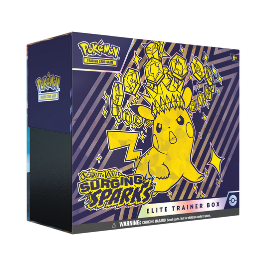Pokémon TCG: Scarlet & Violet—Surging Sparks Elite Trainer Box – English