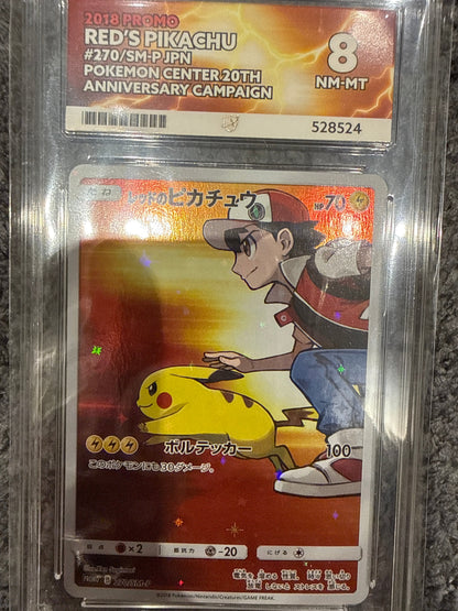 2018 Red's Pikachu Promo Card