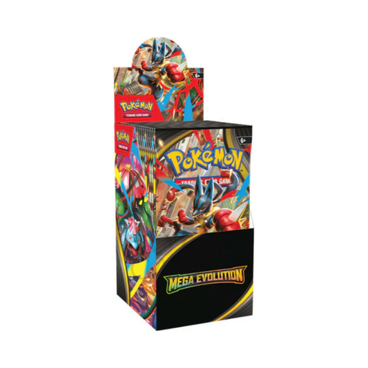 Pokémon TCG: Mega Evolution Half Booster Box (18 Packs) – English