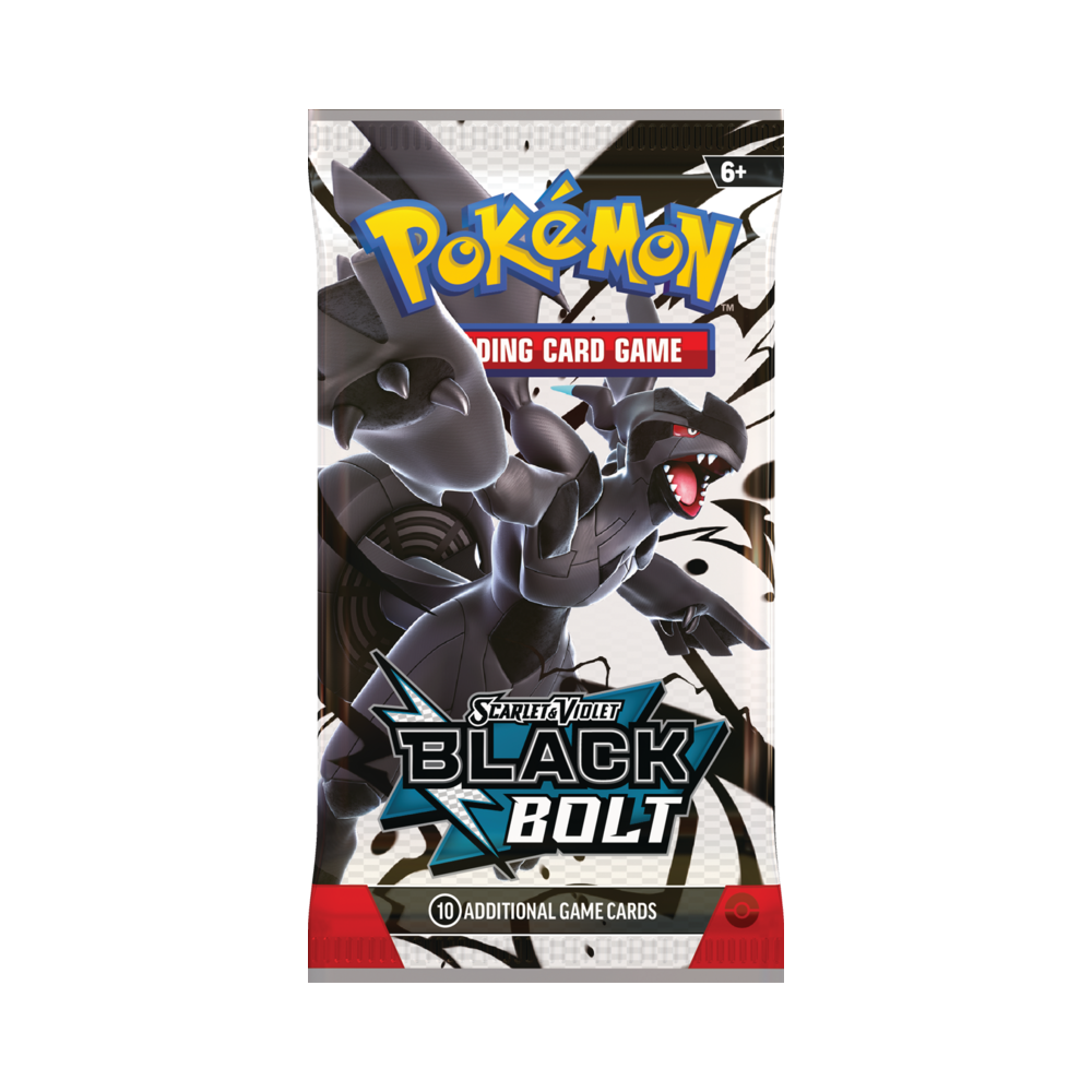Pokémon TCG: Black Bolt Booster Pack – English (Single Pack)