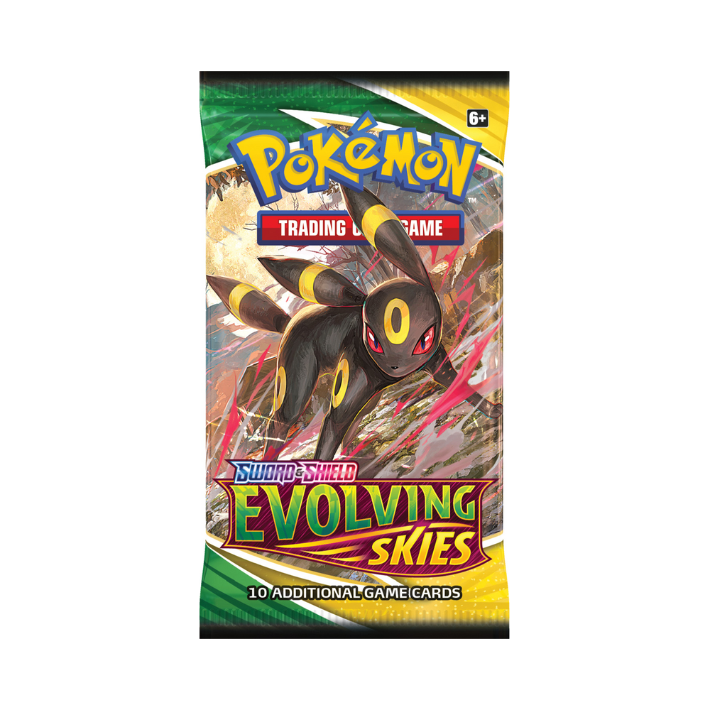 Pokémon TCG: Evolving Skies Booster Pack – English (Single Pack)