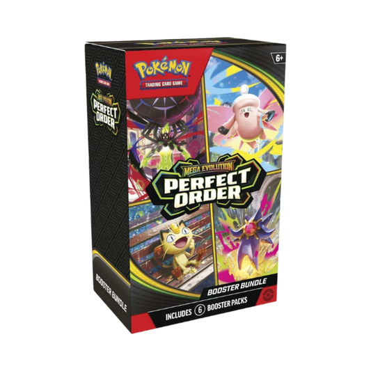 Pokémon TCG: Perfect Order Booster Bundle (6 Packs) – English