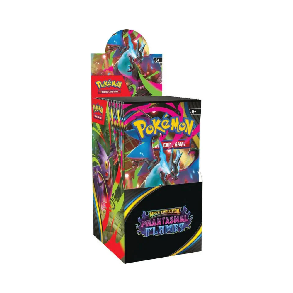 Pokémon TCG: Phantasmal Flames Half Booster Box (18 Packs) – English
