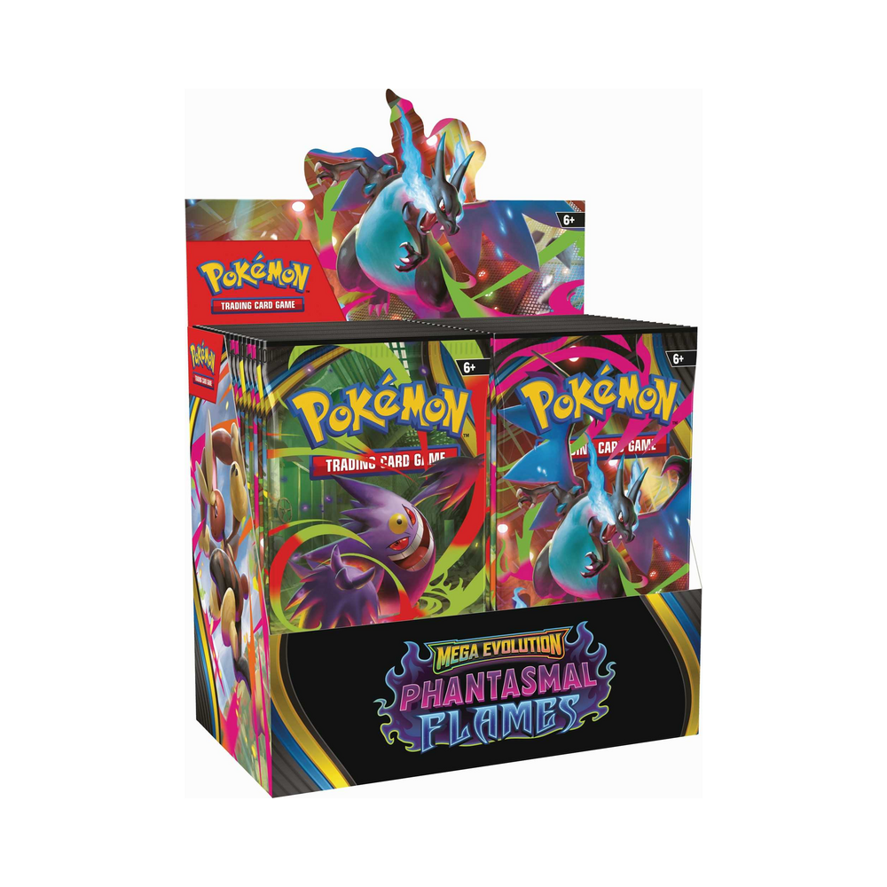 Pokémon TCG: Phantasmal Flames Booster Box (36 Packs) – English
