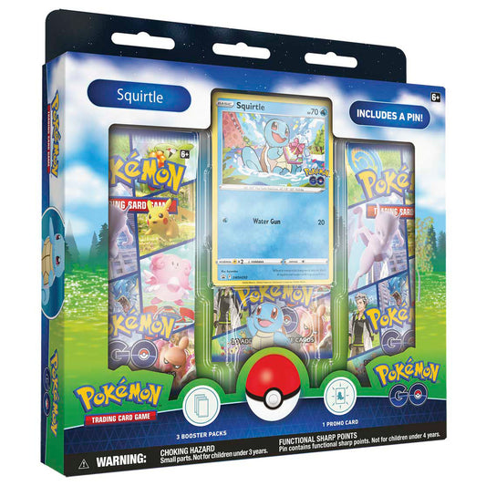 Pokémon GO Squirtle Pin Collection box