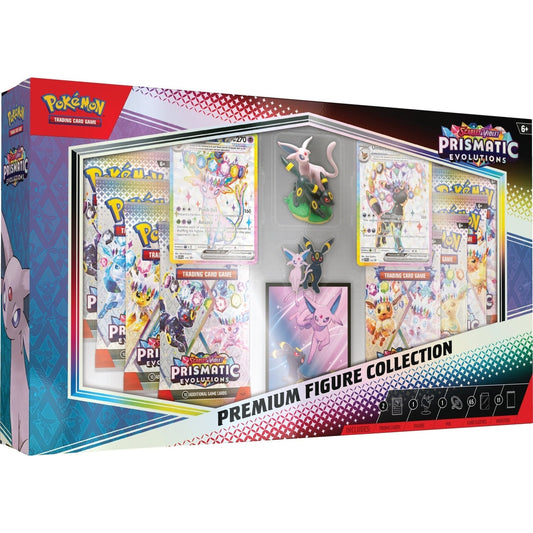 Prismatic Evolutions Premium Figure Collection box
