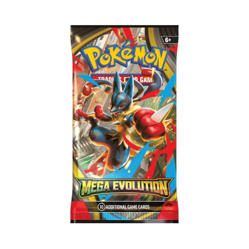 Pokémon TCG: Mega Evolution Booster Pack – English (Single Pack)