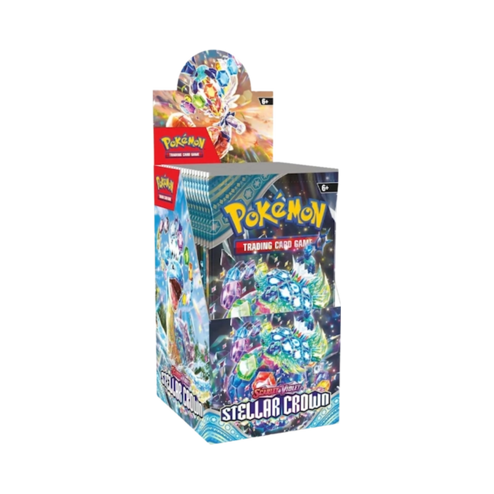 Pokémon TCG: Stellar Crown Half Booster Box (18 Packs) – English