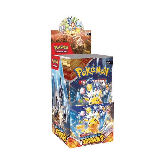 Pokémon TCG: Scarlet & Violet—Surging Sparks Half Booster Box (18 Packs) – English