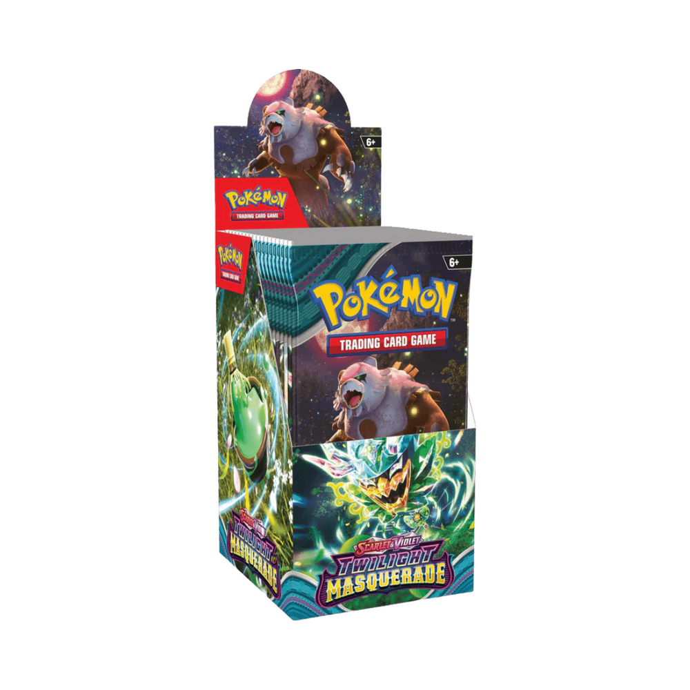 Pokémon TCG: Twilight Masquerade Half Booster Box (18 Packs) – English